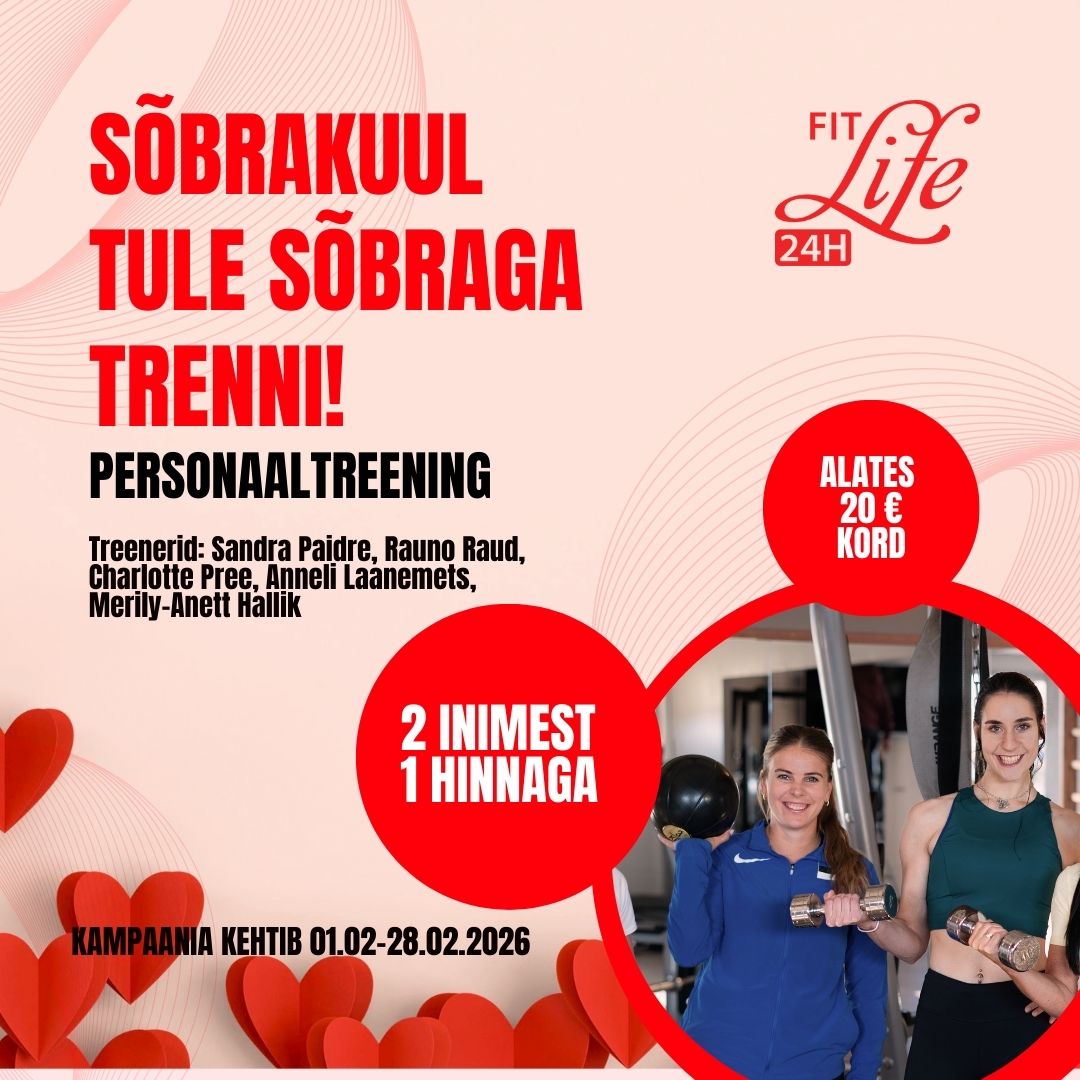 Tule Sõbraga trenni (Instagrami postitus)